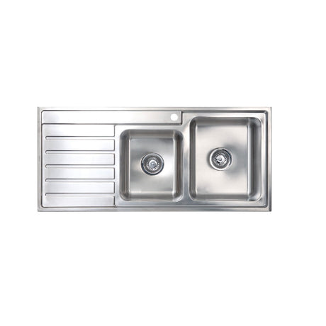 Seima Kubic 175 1.75 Bowl Sink with Left Hand Drainer One Taphole 191645 - Sinks