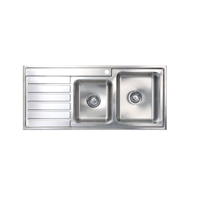 Seima Kubic 175 1.75 Bowl Sink with Left Hand Drainer One Taphole 191645 - Sinks