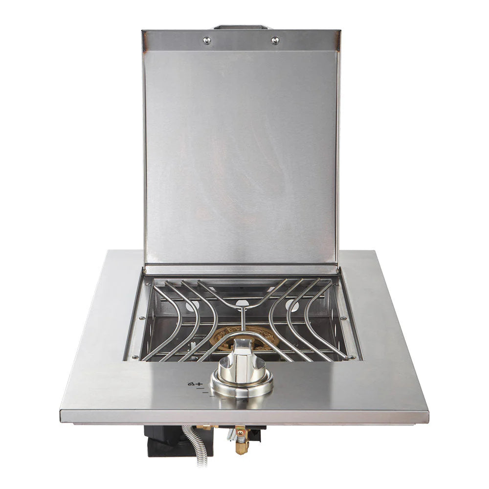 Smart SMA-DSG0010-SS Drop-In Side Burner Gas BBQ Cooktop in Stainless Steel