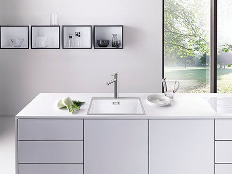 Blanco Made In Germany Subline500Ifawk5 Steelframe Sink With Tap Ledge Granite Kitchen Sinks