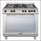 Technika Italian Made MEGA 150L Oven T150EG95U 90cm Dual Fuel Freestanding Stove - Cosmetic Defect Discount