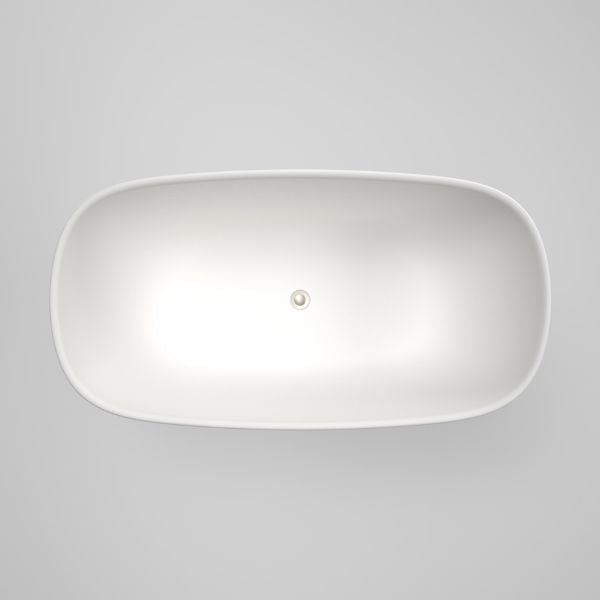 Caroma CII5FSMW Contura II 1500mm Freestanding Bath - Matte White - Special Order