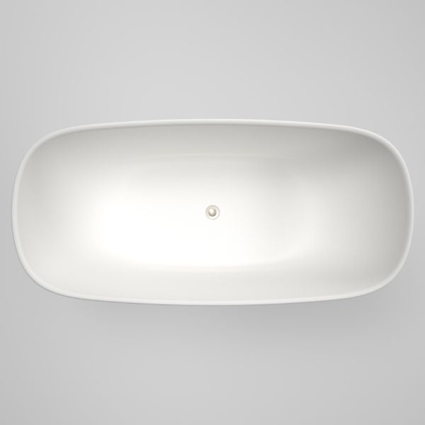 Caroma CII7FSMW Contura II 1700mm Freestanding Bath - Matte White - Special Order