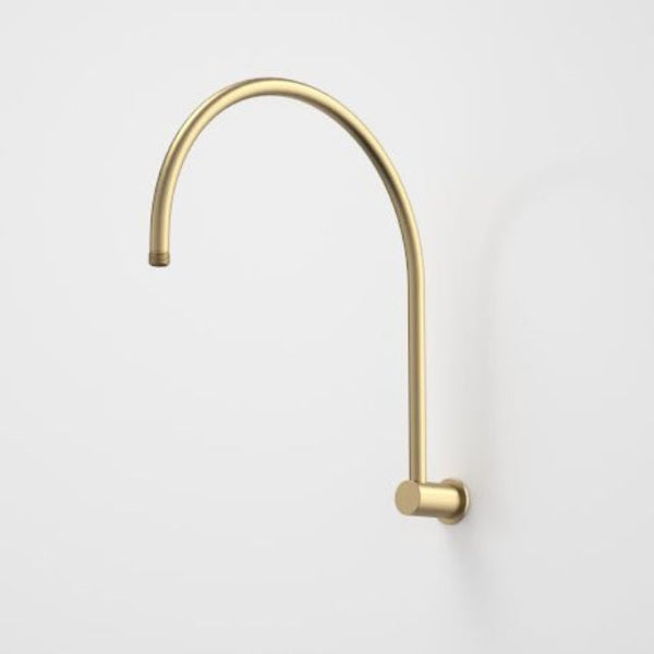 Caroma 849086BB Contura II Gooseneck Shower Arm - Brushed Brass - Special Order