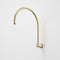 Caroma 849086BB Contura II Gooseneck Shower Arm - Brushed Brass - Special Order