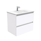 Vanessa VAN75Q Manu 750 Wall-Hung Vanity Gloss White - Vanity Units