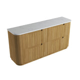 Aulic 1800mm Varcelli Floorstanding Vanity with Solid Surface Top Cato Top CA58-1800D-ST26FT Vanity Units