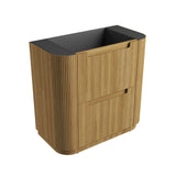 Aulic 900mm Varcelli Floorstanding Vanity Cabinet Only Snow Top CA58-900 Vanity Units