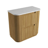 Aulic 900mm Varcelli Floorstanding Vanity with Solid Surface Top Snow Top CA58-900-ST46FT Vanity Units