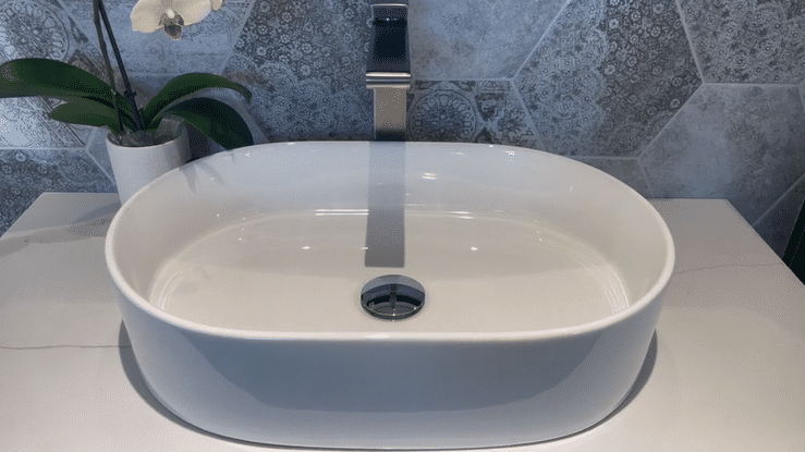 Otti OT5035 Quay Oval 500x340x120 Above Counter Basin