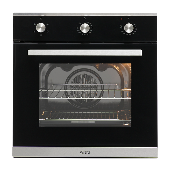 Venini VO5S Black Glass 60cm Electric Oven - Ex Showroom Display