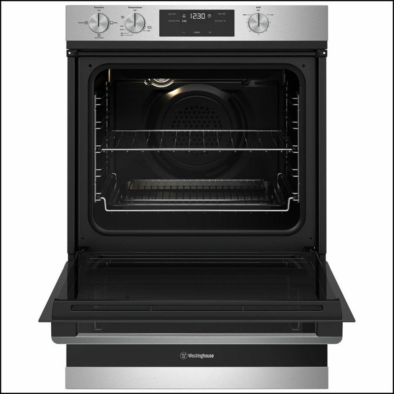 Westinghouse Wvg665Scng 60Cm Stainless Steel Fan Forced Gas Wall Oven With Separate Grill