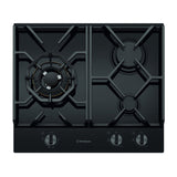 Westinghouse WHG639BD 60cm 3 Burner Gas Glass Cooktop - Factory Seconds