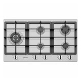Westinghouse WHG954SC 90cm Stainless Steel Gas Cooktop - Factory Seconds