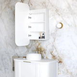 Otti LED-SSQ9045-VP LED Newport 900x450mm White Shaving Cabinet