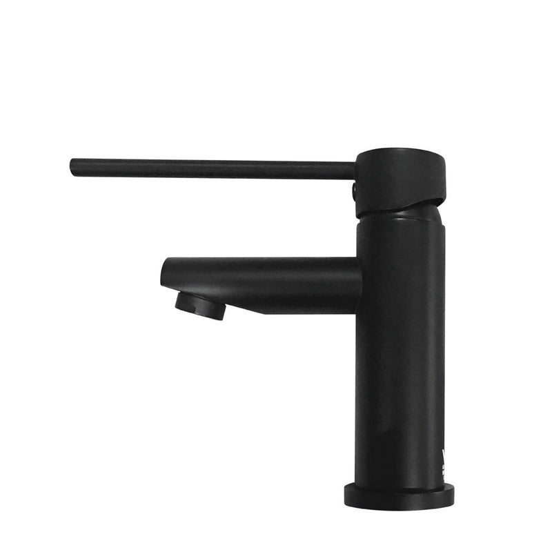 Fienza 225103D Hustle Care Short Basin Mixer Tap, Matte Black