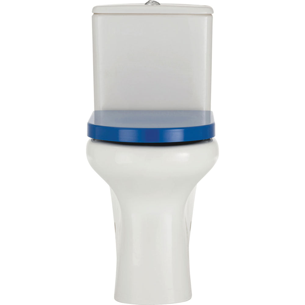 Fienza Rak Compact Back-to-Wall Suite - Blue Seat