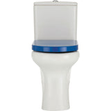 Fienza Rak Compact Back-to-Wall Suite - Blue Seat