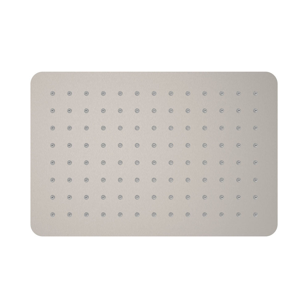 Fienza Koko Rectangular Shower Head - Brushed Nickel