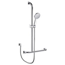 Fienza 444113LH Luciana Care Chrome Left Hand Inverted T Rail Shower