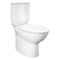 Fienza Rak Morning Back-to-Wall Suite Bottom Inlet - White