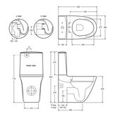 Fienza Rak Sensation Back-to-Wall Suite