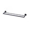 Greens Zola Double Towel Rail 600Mm Matte Black 6815057 - Special Order