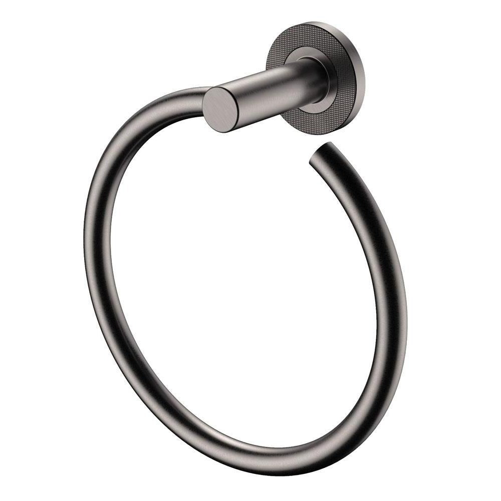 Fienza Axle Hand Towel Ring 83102GM - Gunmetal Grey