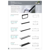 Fienza Lincoln Shelf Black & Chrome 86007