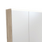Fienza PSC750S-LED 750mm Mirror LED Cabinet, Scandi Oak - Special Order