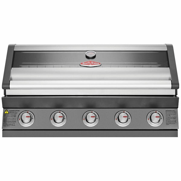 Beefeater BBG1650DA 1600 Series Dark 5 Burner Built-In BBQ - Beefeater New in Box Clearance and Seconds Discount