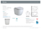 Fienza Koko Wall-Hung Suite - Gloss White