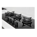 Abey Barazza 1PMD104B Cookop 110cm Mood 4 Burner Hob  Black Glass Ceramic - Special Order