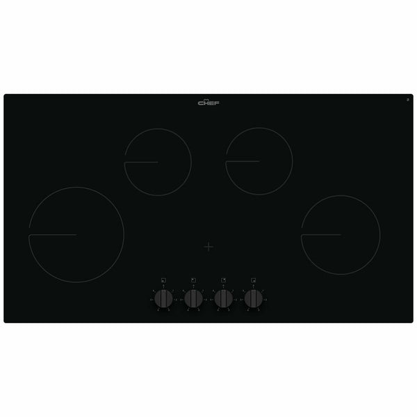 Chef CHC942BB 90cm Electric Ceramic Cooktop - Chef Clearance Discount