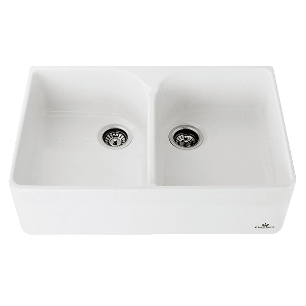 Chambord Clotaire Large Double Bowl Fireclay - Special Order