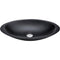 Fienza CSB01-MB Bahama Above Counter Solid Surface Basin, Matte Black