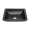 Fienza CSB02-MB Classique Above Counter Solid Surface Basin, Matte Black