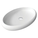 Fienza CSB088 Antonia Cast Stone Solid Surface Basin, Matte White