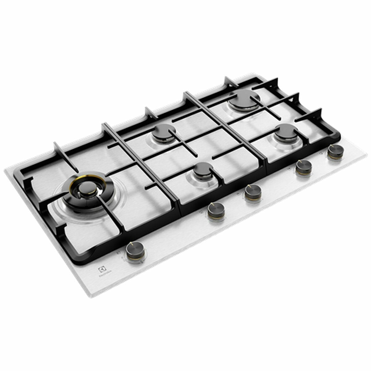 Electrolux EHG955SE 90cm Stainless Steel Gas Cooktop - Electrolux Factory Seconds
