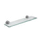 Elle Stainless Steel Glass Shelf Brushed (Special Order)