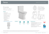 Fienza Escola Back-to-Wall Suite