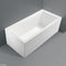 Fienza Sentor Acrylic Corner Bath 1500mm - Gloss White