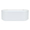 Fienza FR711-1700 Eleanor Fluted Freestanding Acrylic Bath 1700mm, Gloss White - Special Order