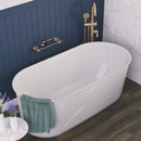 Fienza FR72-1500 Windsor Freestanding Acrylic Bath 1500mm, Gloss White - Special Order