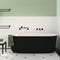 Fienza FR72-1700B Windsor Freestanding Acrylic Bath 1700mm, Matte Black - Special Order