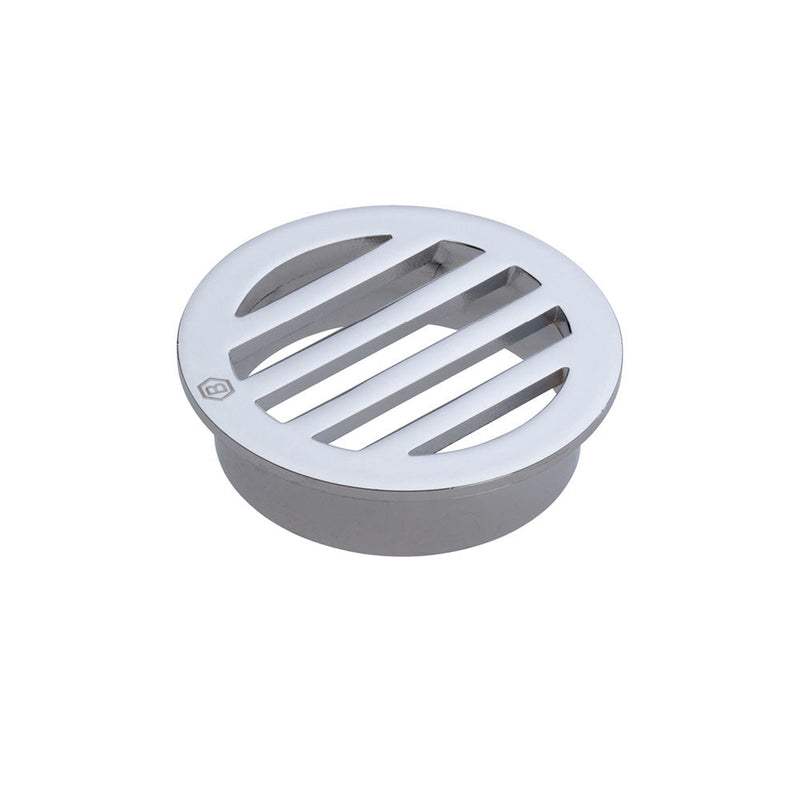 Fienza GRA20 Round Floor Waste with Round Grate 50mm, Chrome