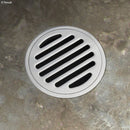 Fienza GRA20 Round Floor Waste with Round Grate 50mm, Chrome