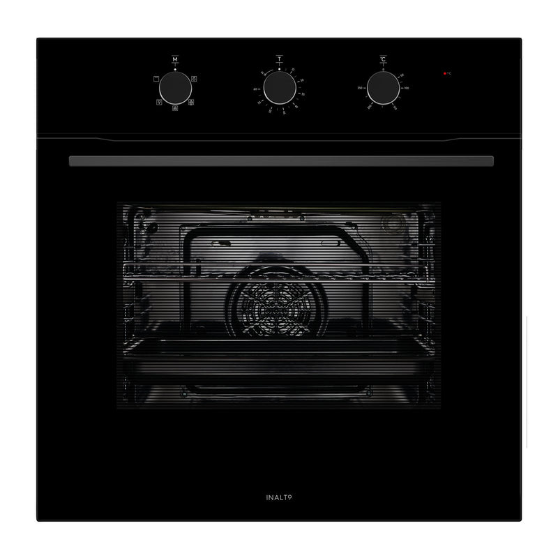 Inalto IO605MB 60cm 5 Function Oven - Plug In