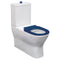 Fienza K013P Delta Care Back to Wall Toilet Suite, P Trap 180mm, Blue Seat