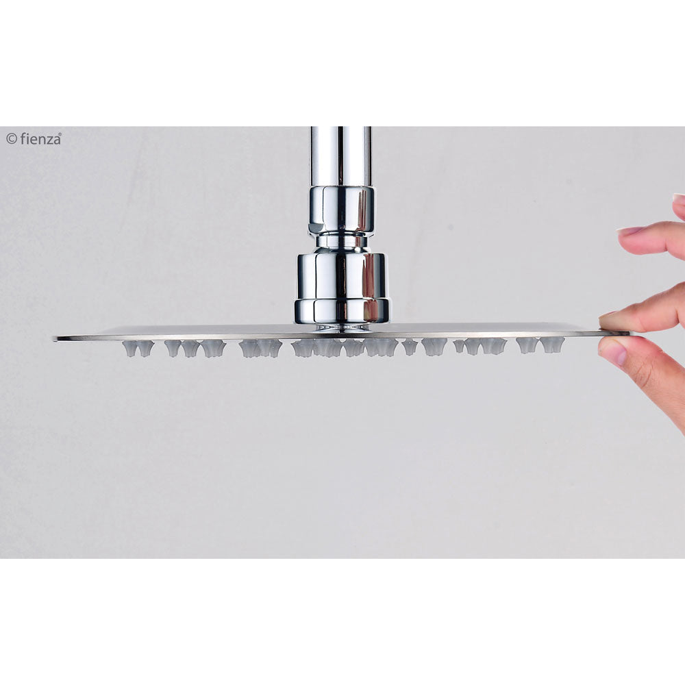 Fienza Kaya Round 250 Shower Head 411125BN - Brushed Nickel